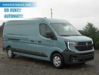 Renault Master L3H2 AUTOMAT  kamera cofania, automat AT9, od ręki, full led, drzwi 270,