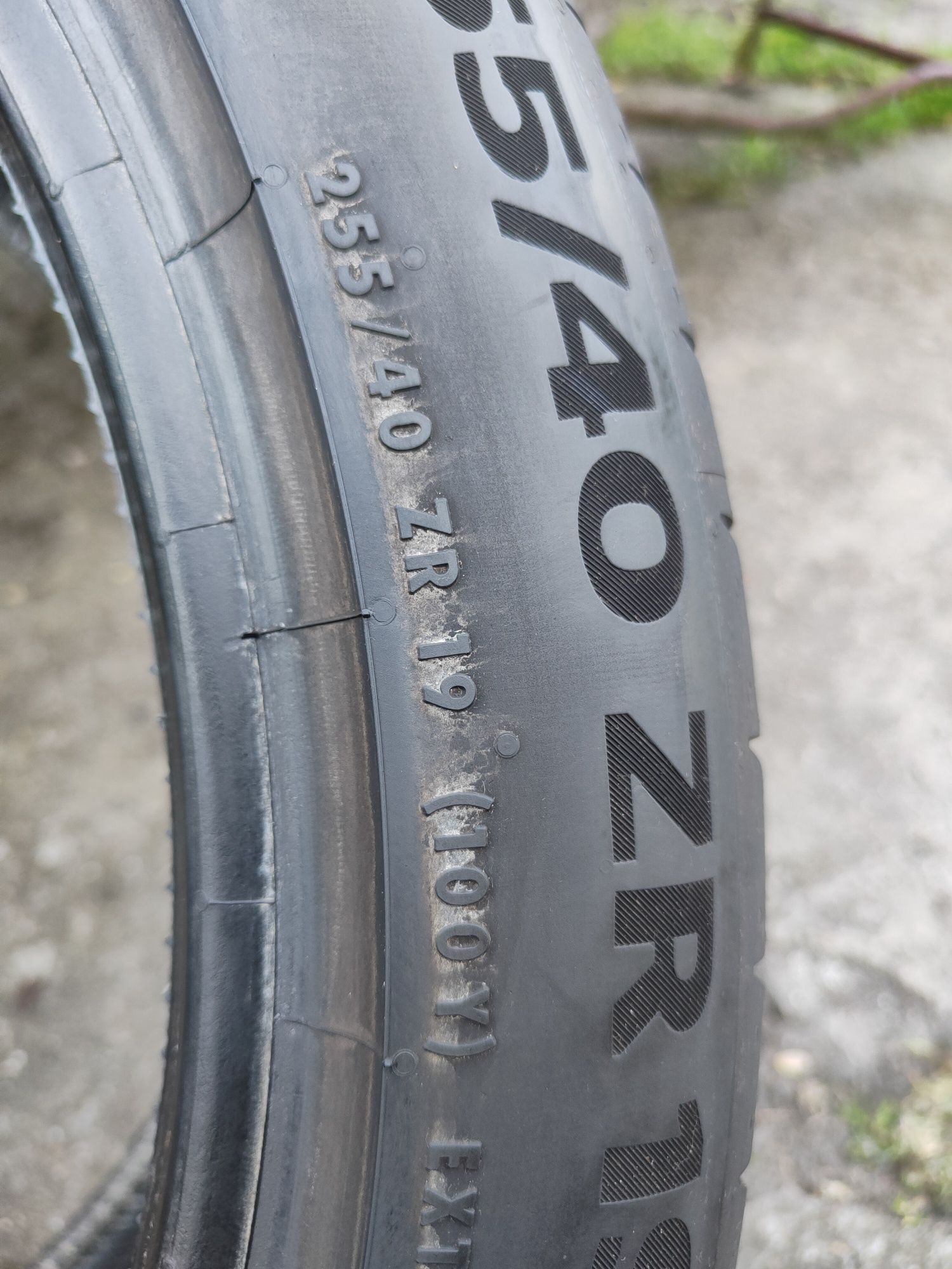 1szt Continental SportContact 7 255/40/19 100Y XL listopad 2021rok