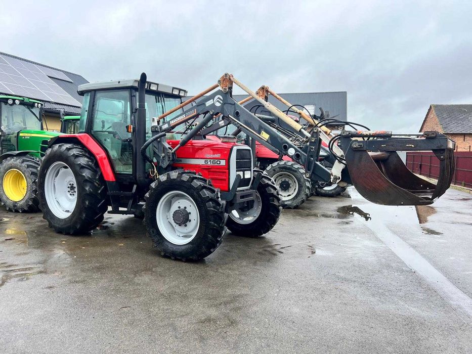 Massey Ferguson 6160 z ładowaczem czołowym