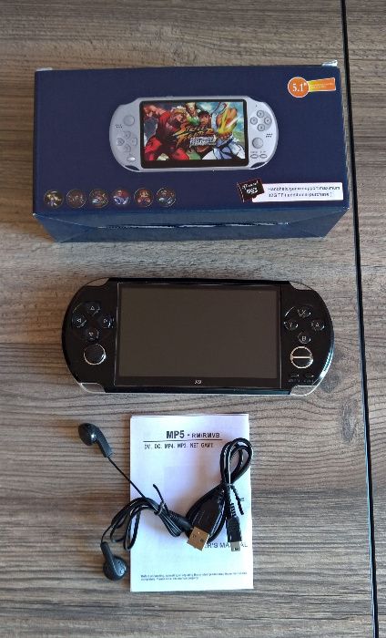 Универсальная игровая консоль приставка PSP X9 экран 5.1дюйм Многофунк