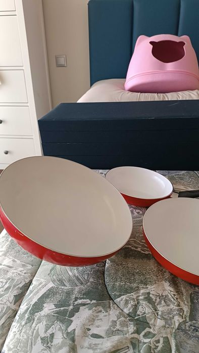 Conjunto de 3 sertãs / frigideiras