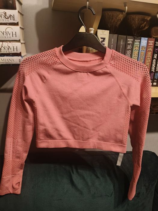 Crop top sportowy rozmiar M