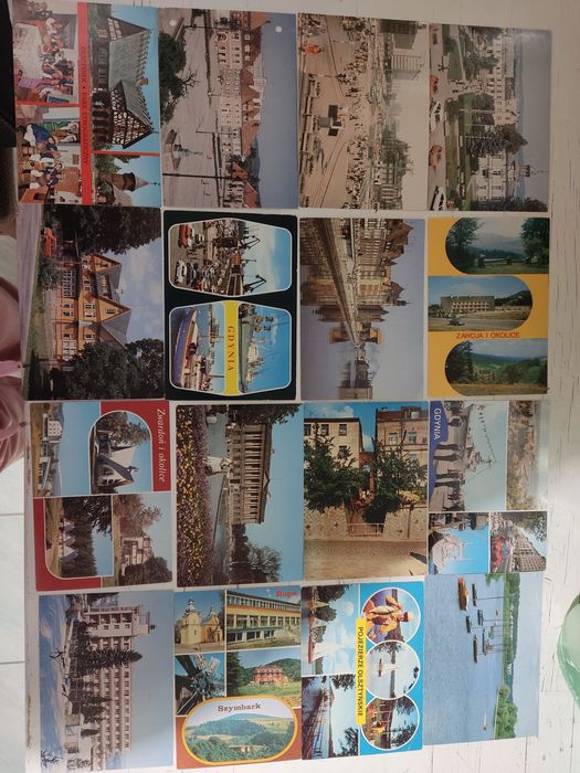 Pocztówki 60 sztuk lata 90 Katowice Gdynia Krynica