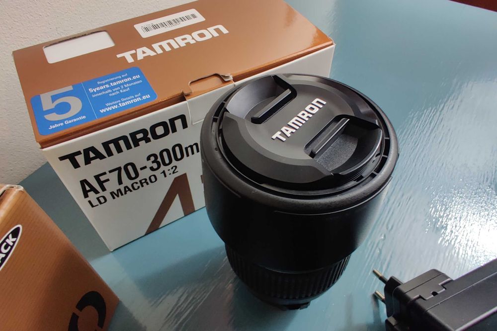 Nikon D3200 + AF-S DX 18-55mm  + Tamron Objetiva 70-300mm