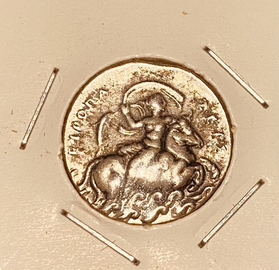 Replicas de moedas romanas e gregas