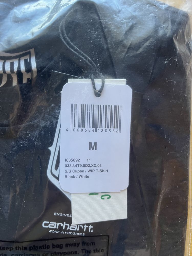 T-shirt Carhartt x Clipse Tamanho M - Ediçao limitada
