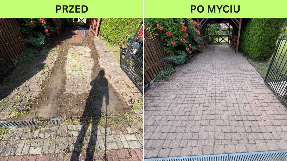 Mycie Czyszczenie kostki brukowej Olsztyn | Impregnacja, Spoinowanie