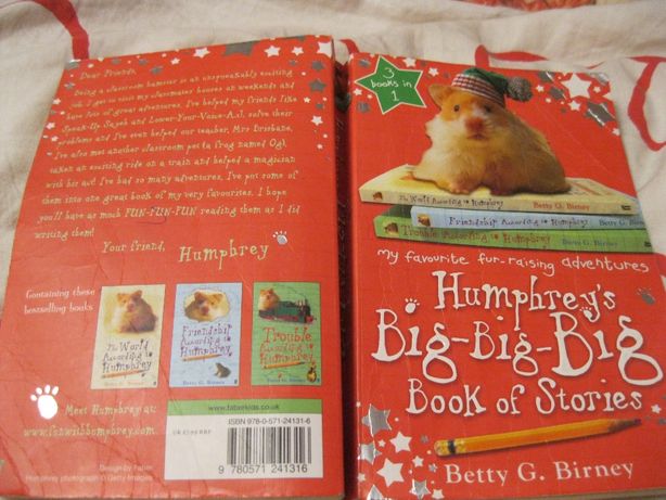 книга английском betty g birney humphrey's big-big-big book of stories