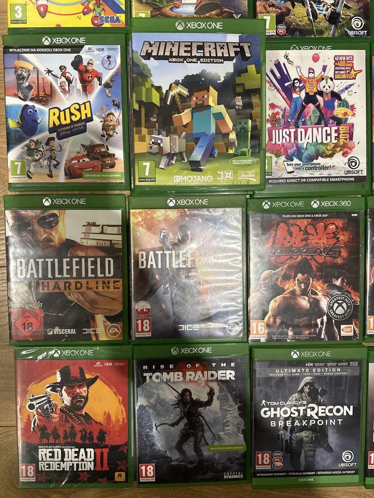 Hity gry Xbox one s x series fifa fc24 lego kao just crash forza spyro