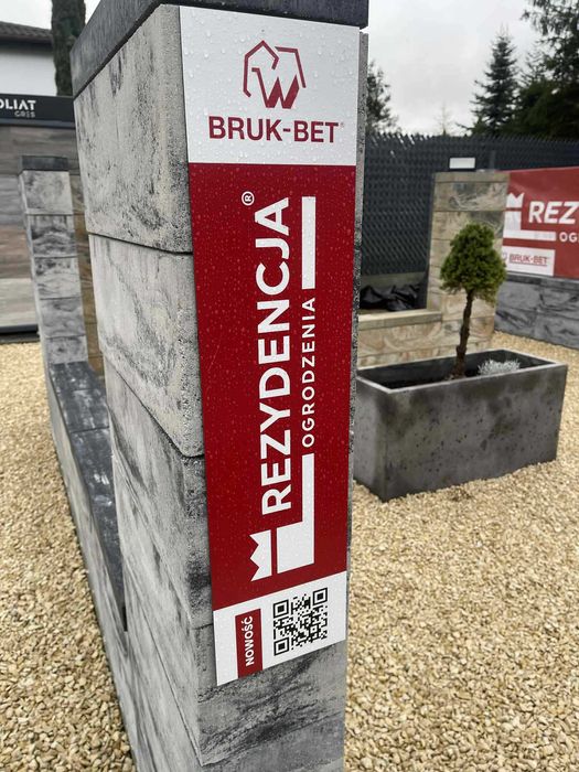 pustaki ogrodzeniowe REZYDENCJA NOVATOR Bruk-Bet NOWOŚĆ