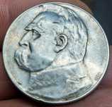 Moneta 5 zł srebrna J.Płlsudski 1934 SUPER  OKAZJA