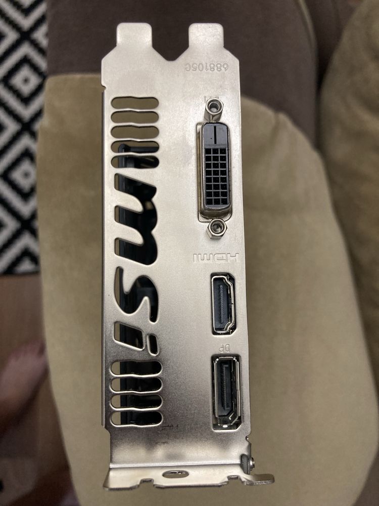 Відеокарта Nvidia GeForce GTX 1050Ti 4GB MSI GDDR5, 128bit