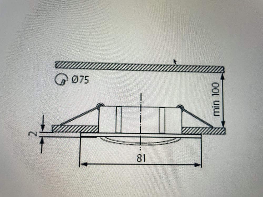 Oprawki halogenowe chrom połysk 8x8 cm