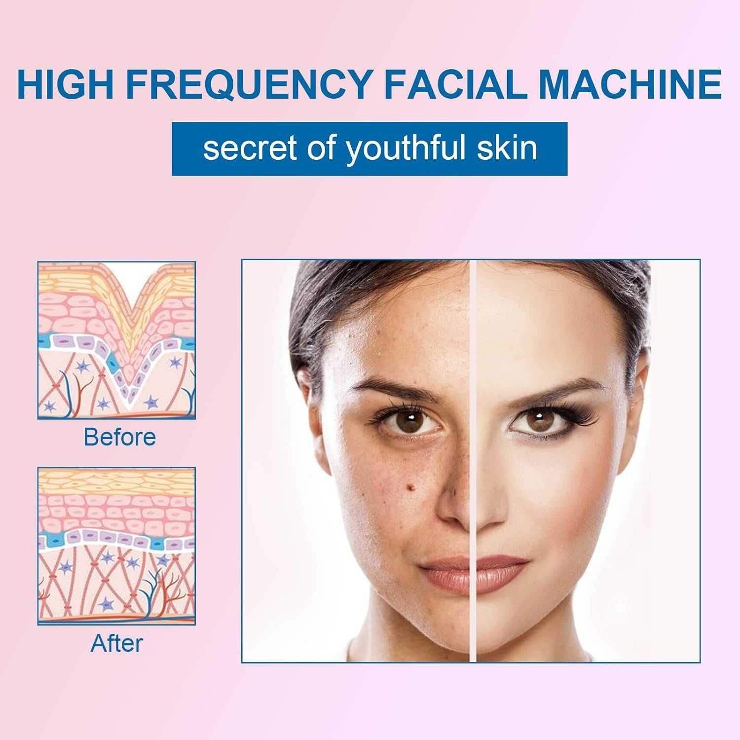 Darsonval Beauty System JHM-08A urządzenie do pielęgnacji skóry