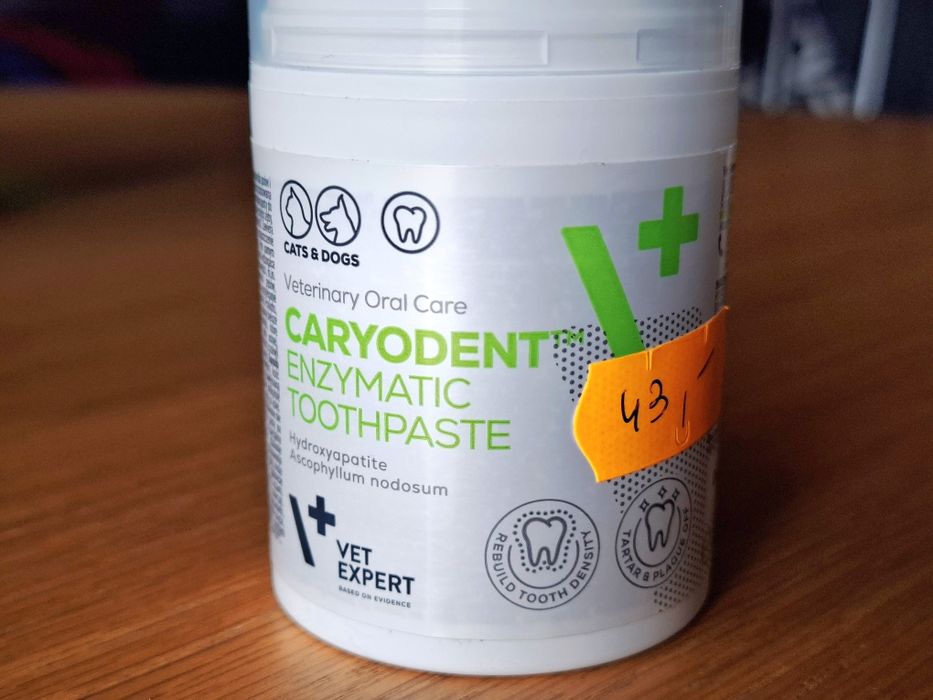 VET EXPERT enzymatyczna pasta do zębów dla psa i kota