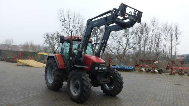 Traktor CASE MX 100 C z ładowaczem czołowym QUICKE Q 46