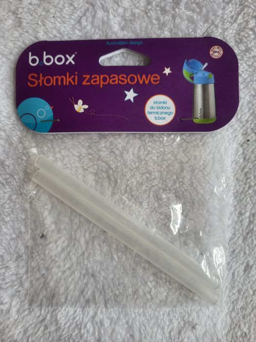 B. Box zapasowe słomki do termobutelki 2szt