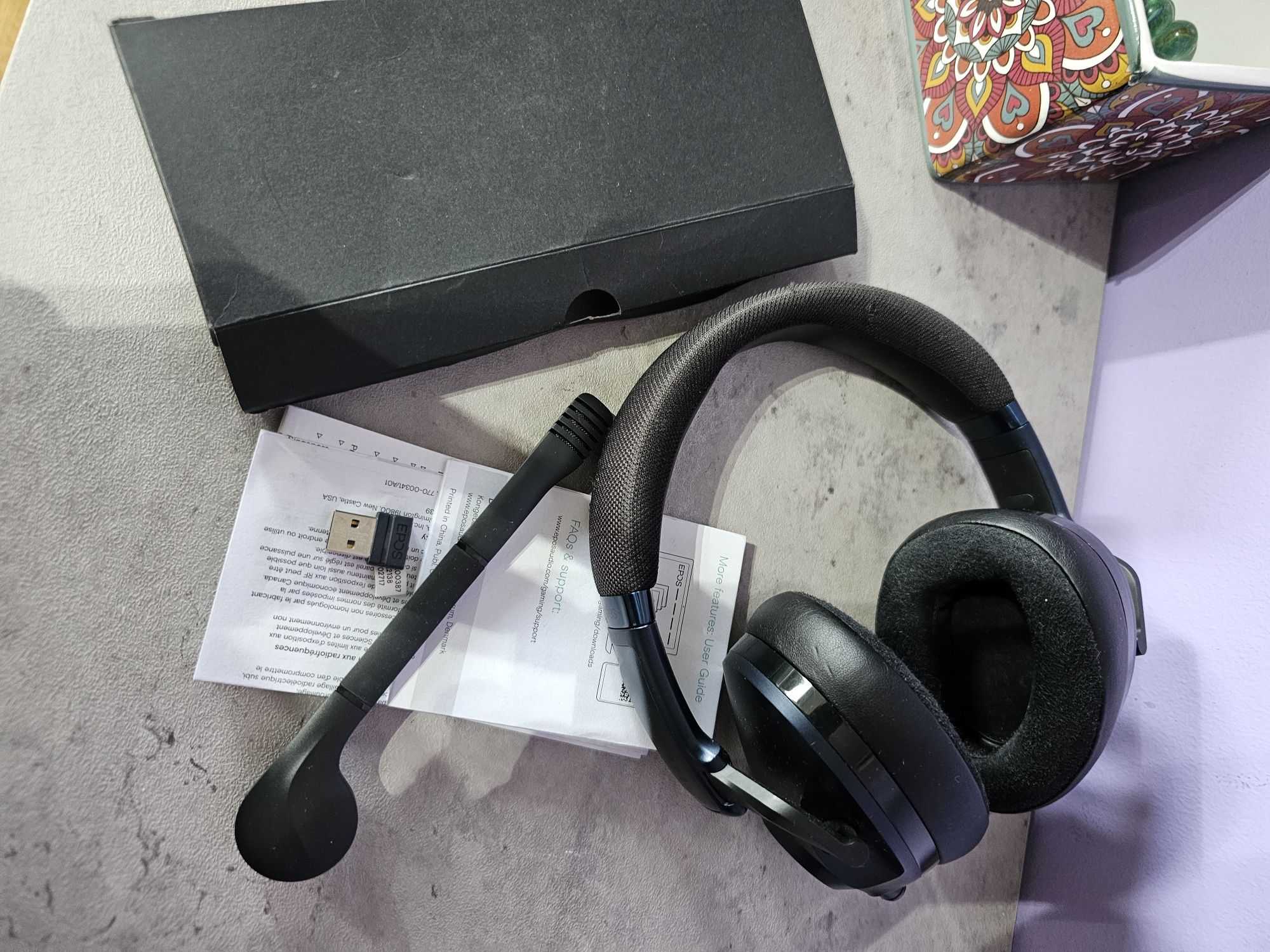 Słuchawki bezprzewodowe Epos h3 pro Hybrid sennheiser gamingowe