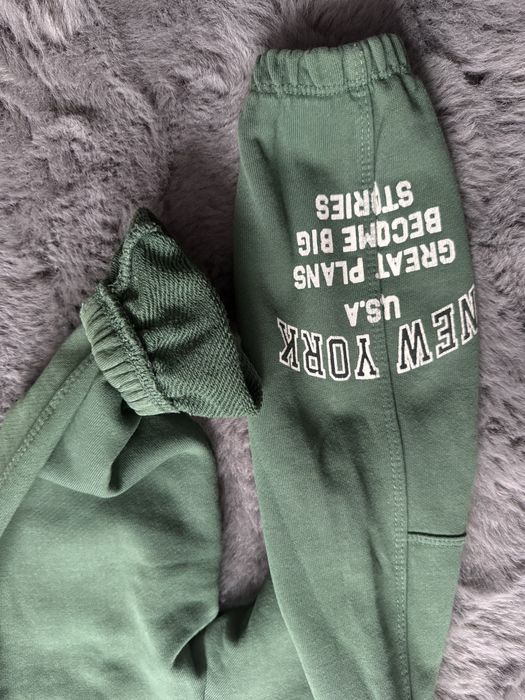 Spodnie dreowe Zara ze ściagaczami