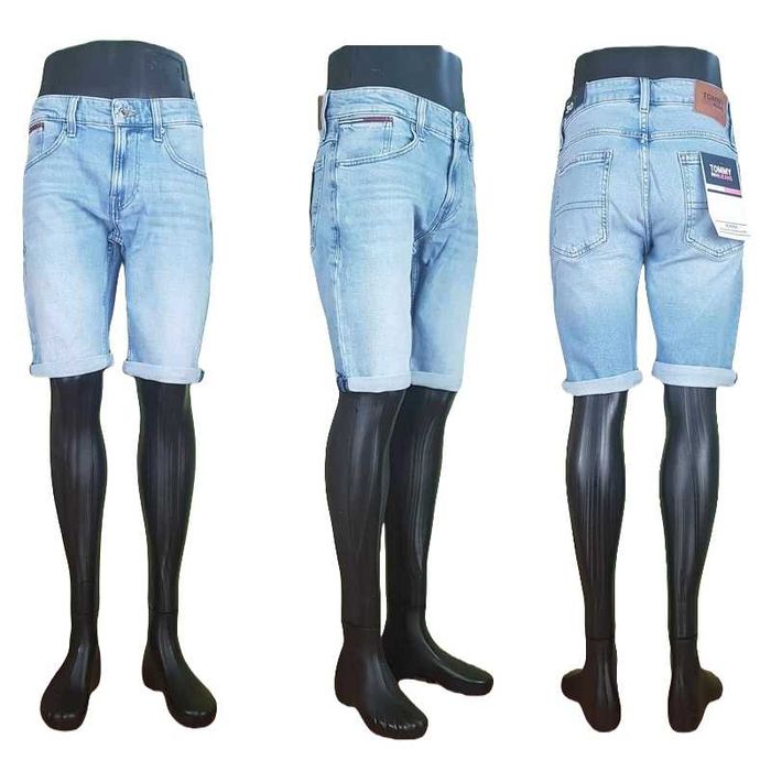 Tommy Hilfiger męskie spodenki jeansowe Tommy Jeans Ronnie W30 nowe