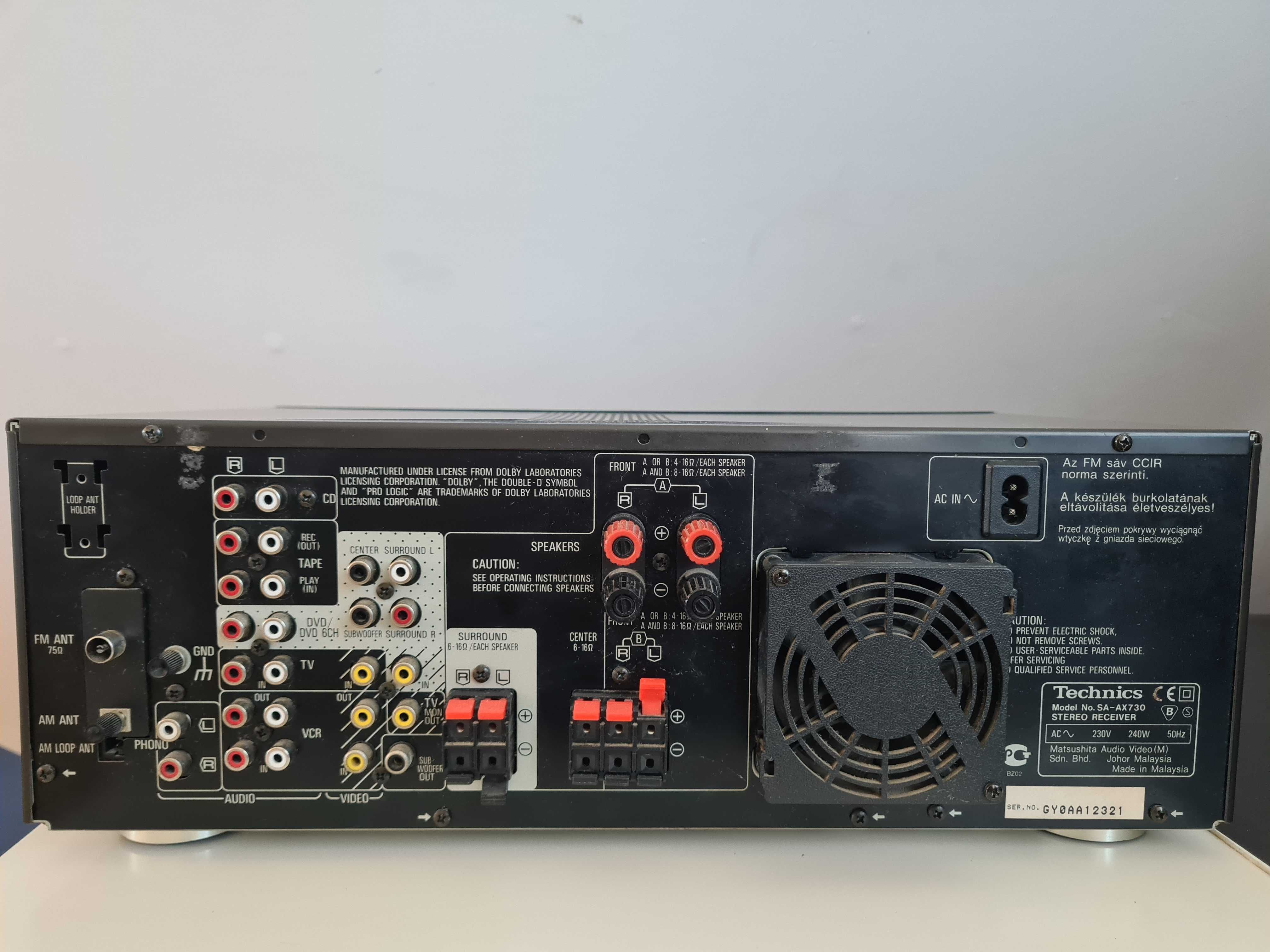 Amplituner Technics SA-AX730