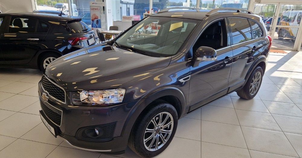 Chevrolet Captiva 2.2d 184KM Skórzana tapicerka 4x4 7osobowy AWD