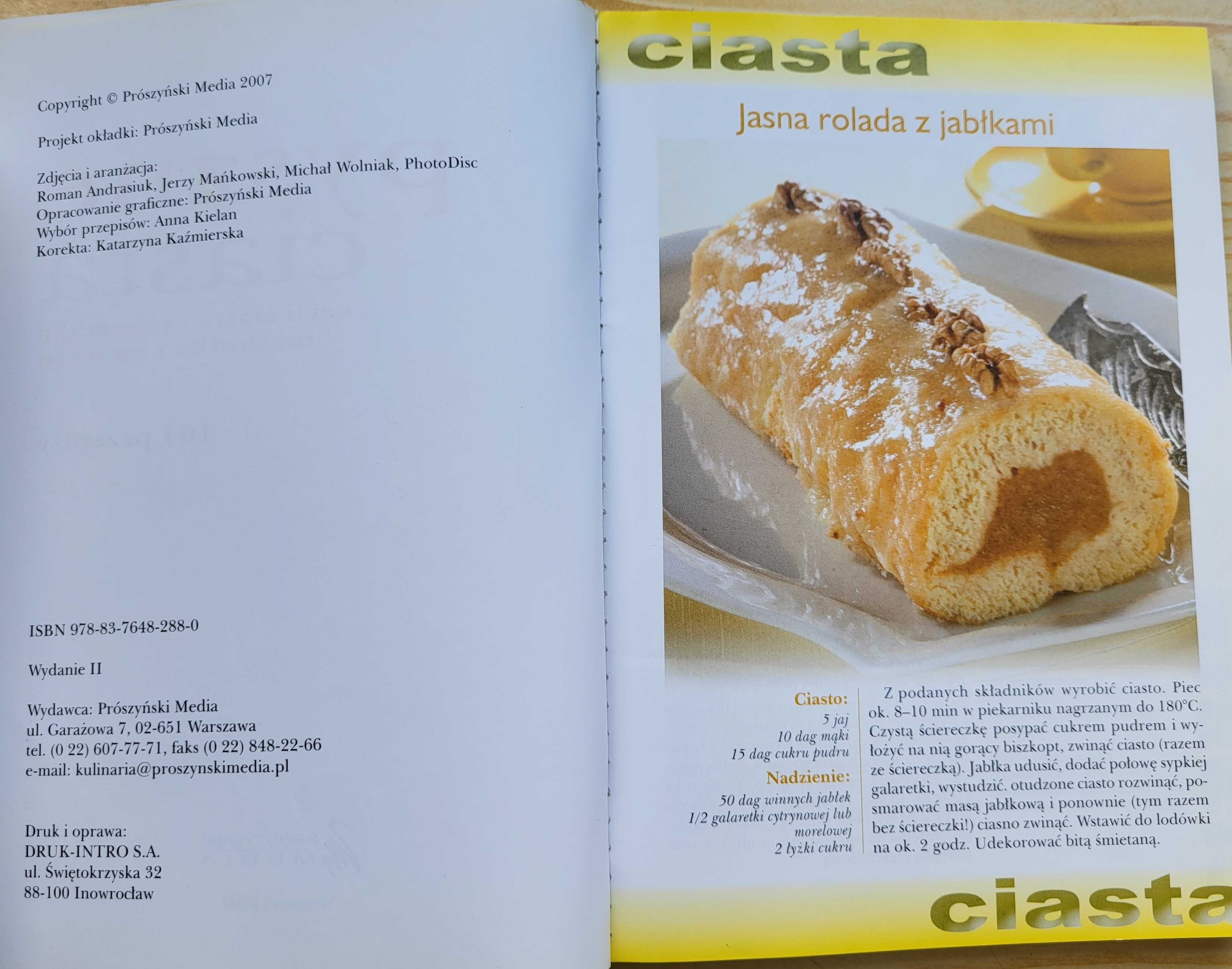 "Pyszne ciasta czyli ciasta i ciasteczka na słodko i na ostro" - NOWA!