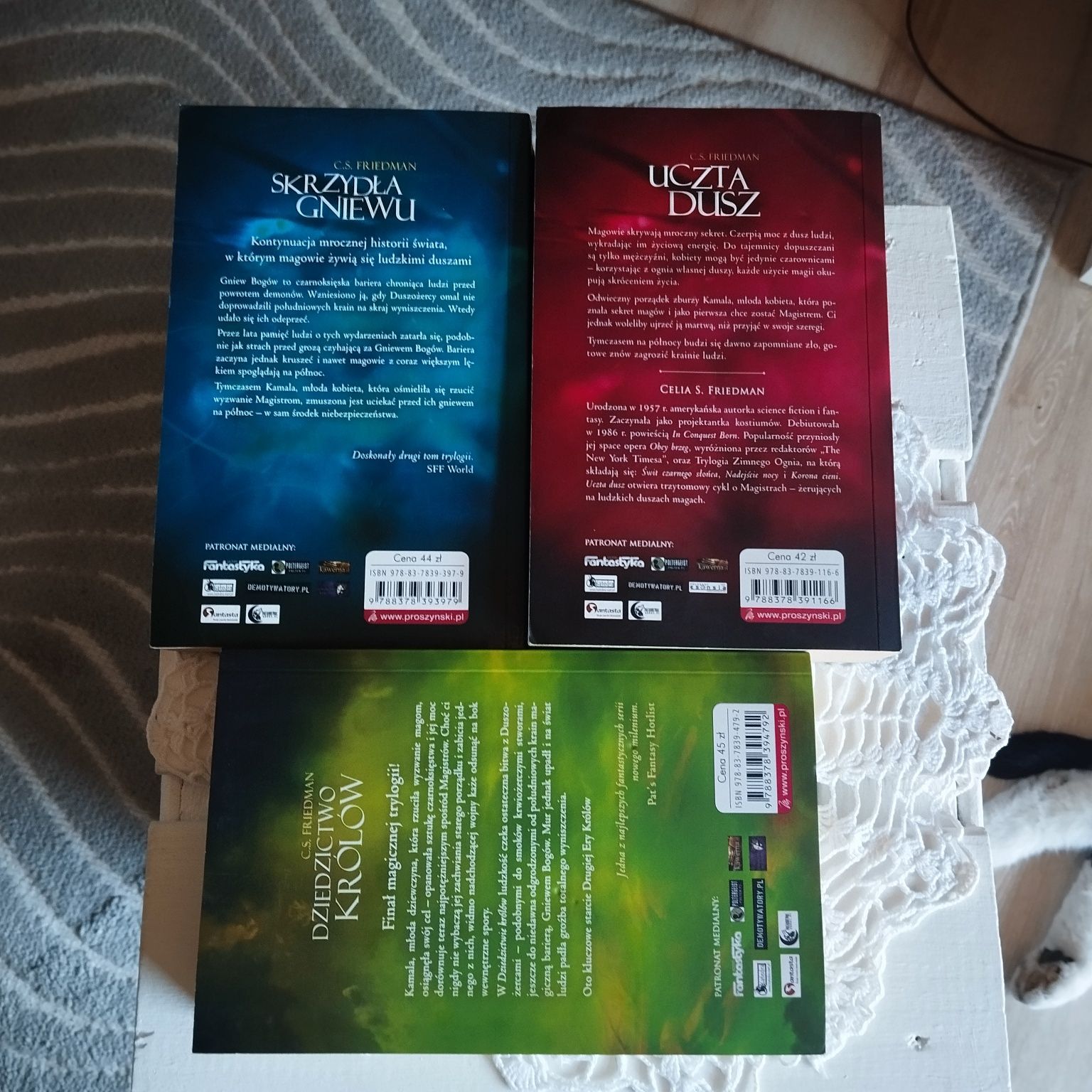 Trylogia Magistrów C.S. Friedman tomy 1-3