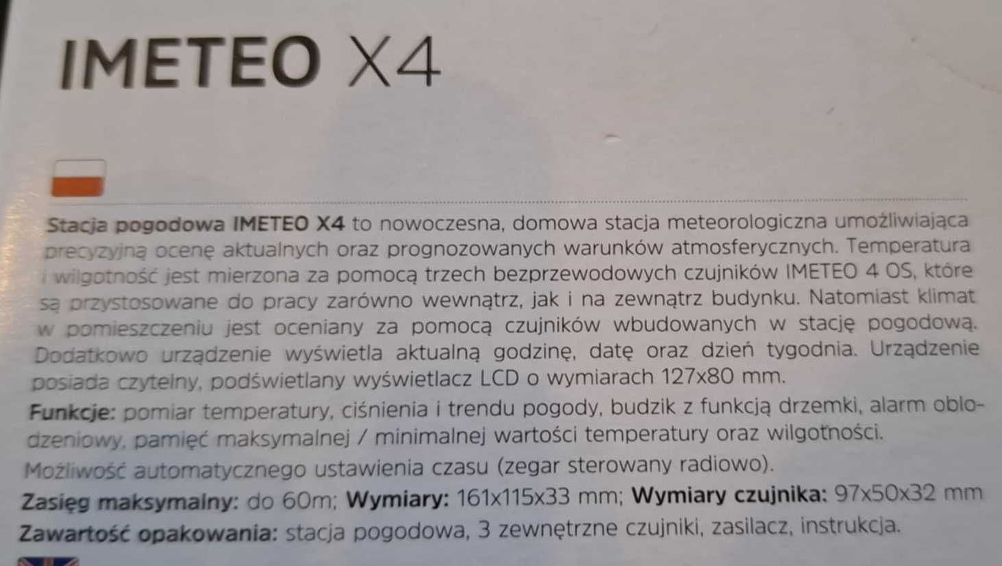 Stacja pogody TECHNISAT Imeteo X4