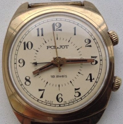 Часы Poljot (Полет), автоподзавод, USSR, гарантия