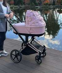 Люлька Cybex Priam Flowers (б/в 5 місяців, перші власники, стан ідеал)