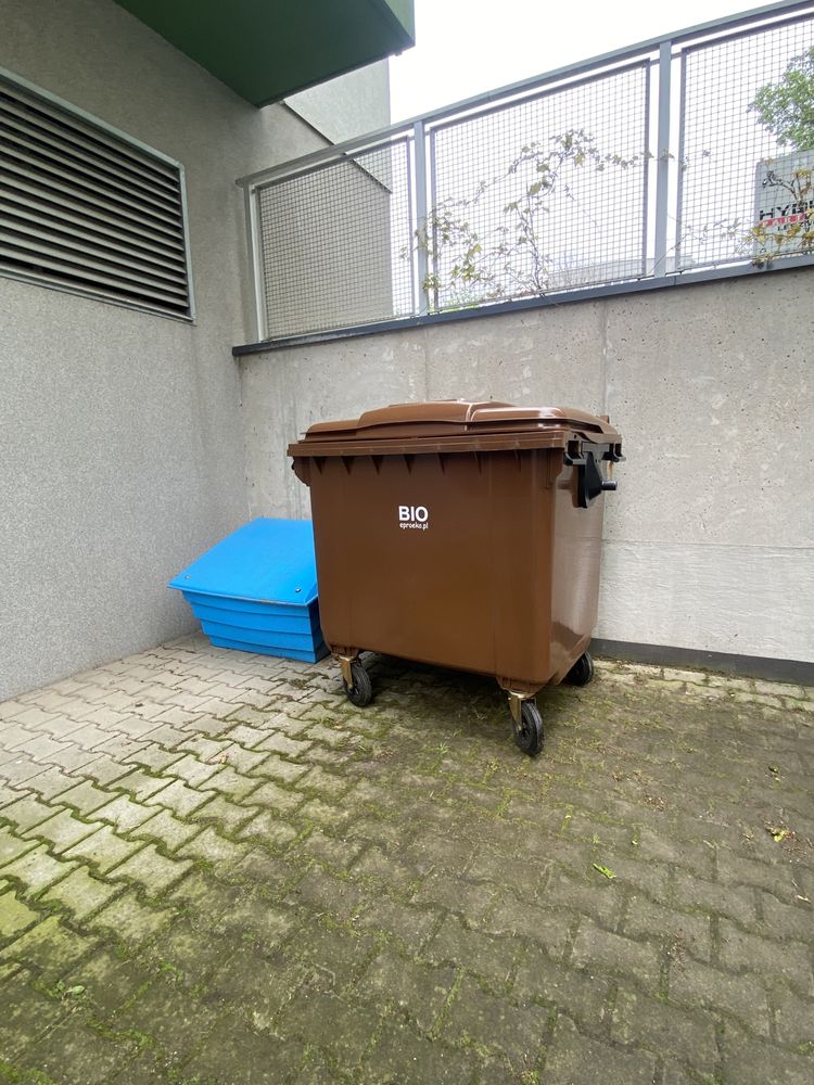 Kosz pojemnik kontener śmietnik na odpady śmieci bio eko 120l 240l EU