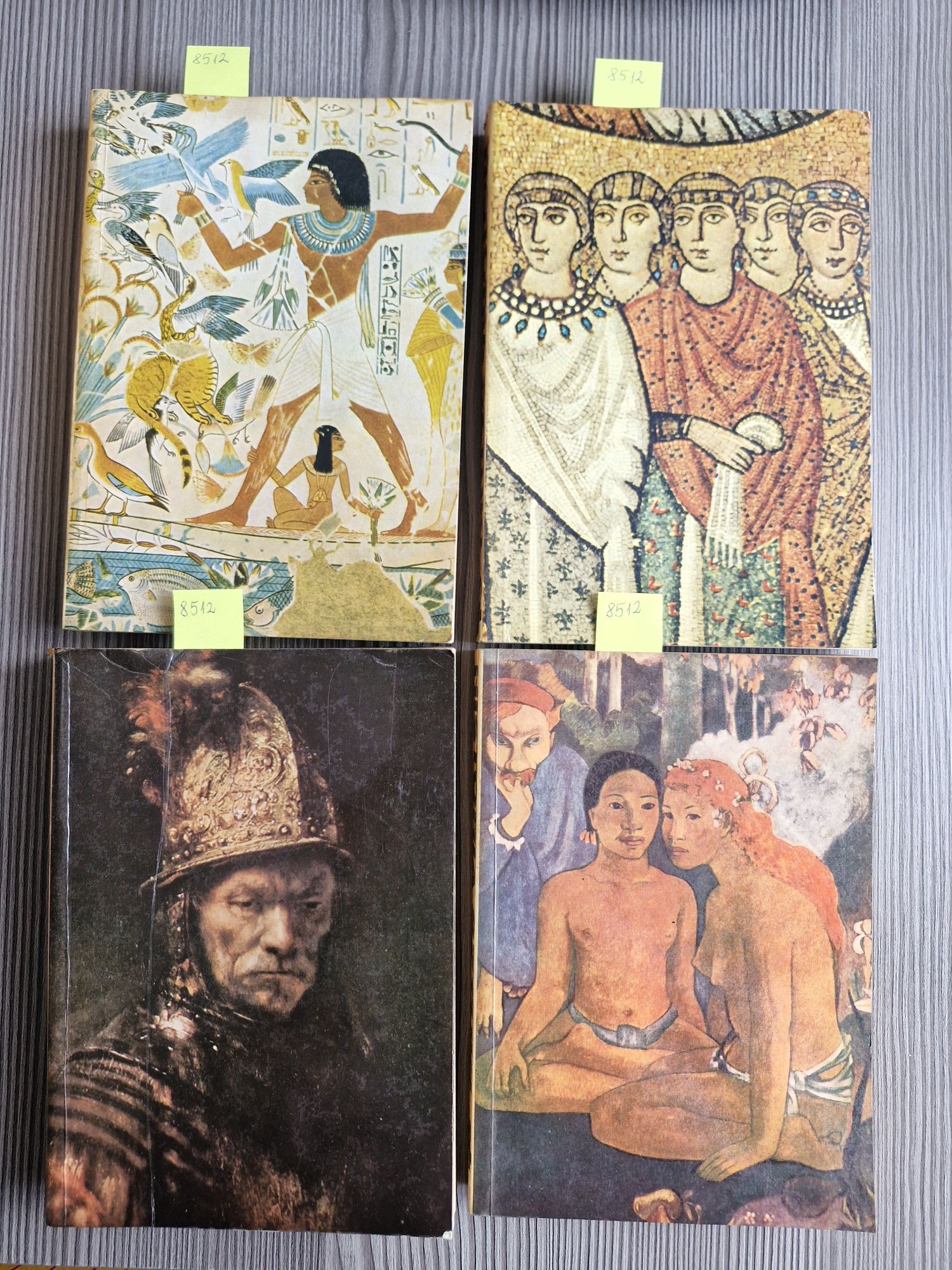 8512. "Historia sztuki" Michał W. Ałpatow Tom 1,2,3,4