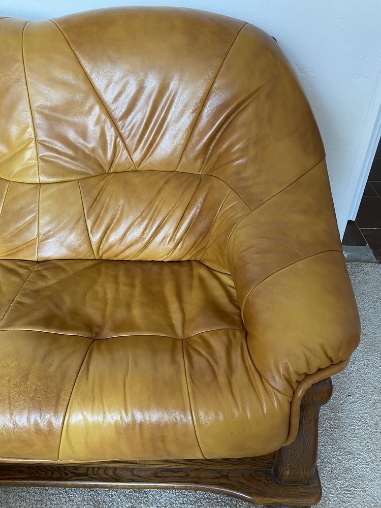 Sofa, kanapa dąb rustykalny