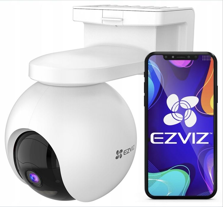 Kamera Bezprzewodowa WiFi Ezviz CB8 3MP Akumulator 10Ah Detekcja AI