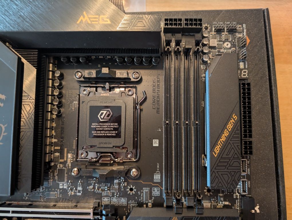 X670e MSI MEG Ace - Stan Idealny
