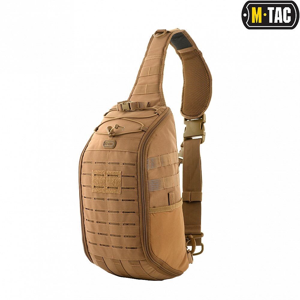 M-Tac рюкзак однолямочний Armadillo ( олива/кайот/чорний)