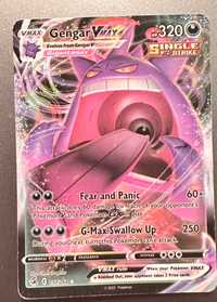 Karta Pokemon - Gengar - 157/264 - Ultra Rare - V Max - Single Strike