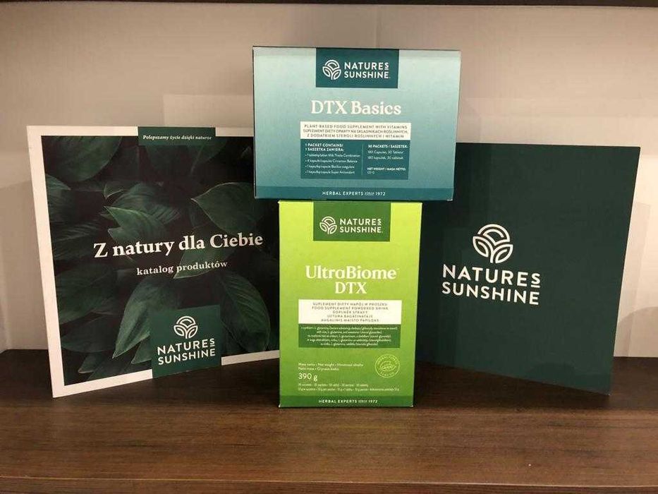 DTX Basics & UltraBiome DTX (detox) od Nature's Sunshine