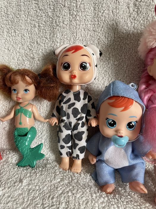 Набір ляльки для дівчинки, лялічки, манекен для зачісок, пупс, русалка