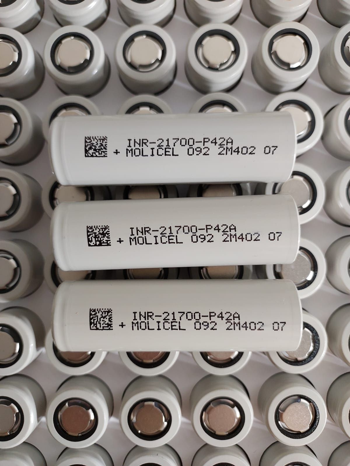 Высокотоковые аккумуляторы Molicel P42A 4200mAh