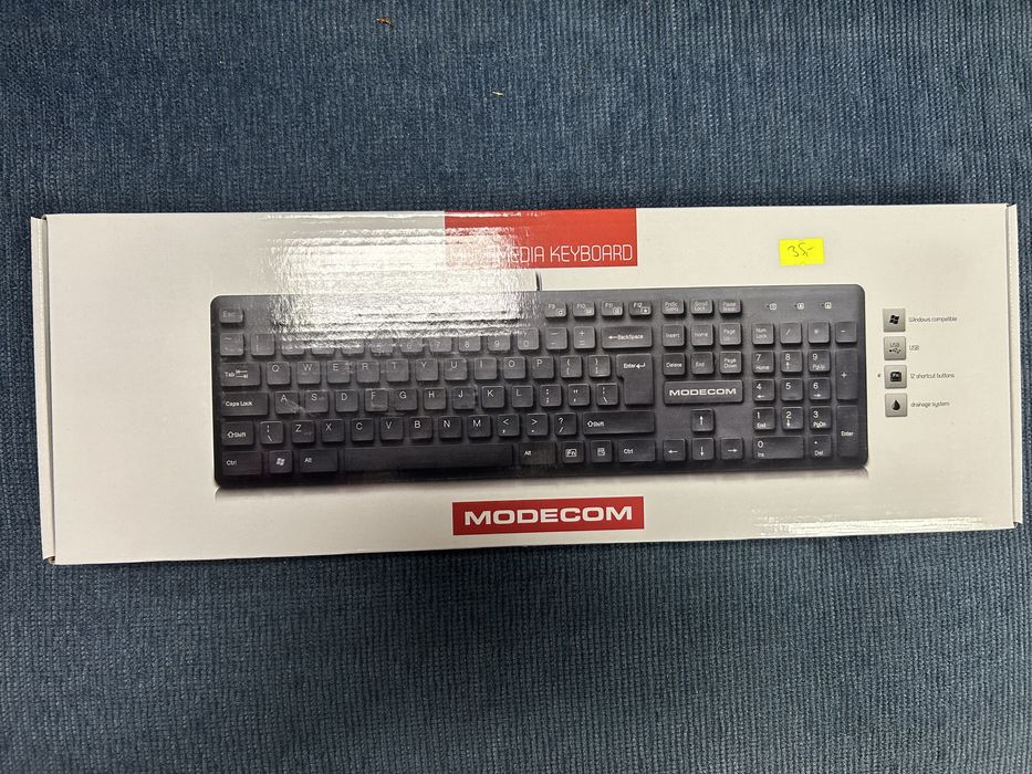 Nowa klawiatura modecom MC-5006 multimedia keyboard USB