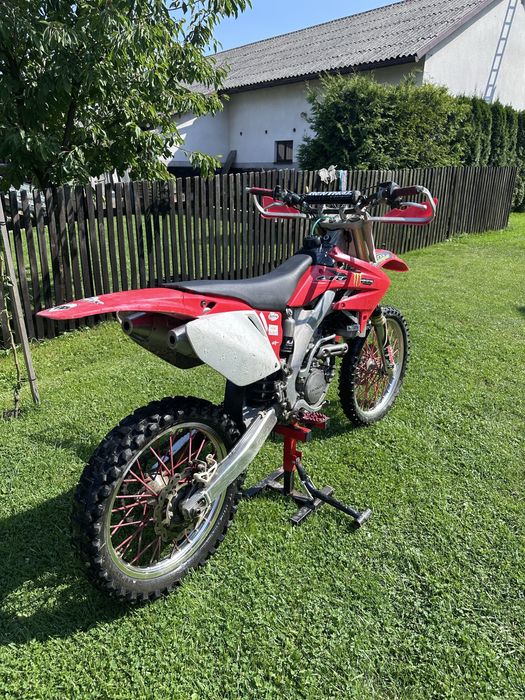 Cross Honda CRF 250R 4t 30mth po remoncie, z wiatrakiem na chłodnicy