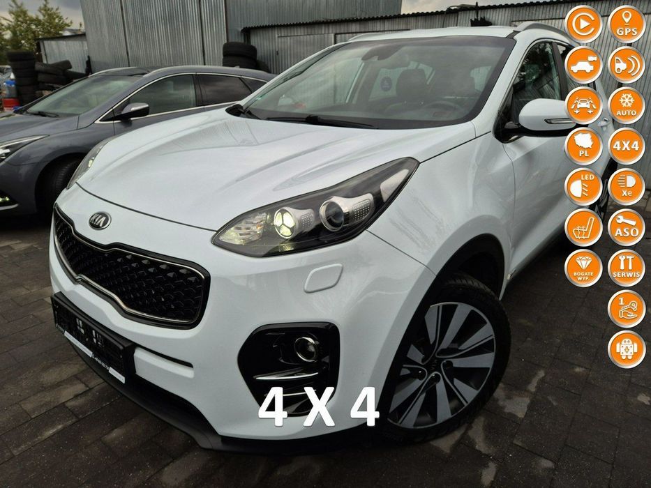 Kia Sportage Kia Sportage 2.0D 4x4 136km BI-XENON skóra NAVI asystent KAMERA 2017