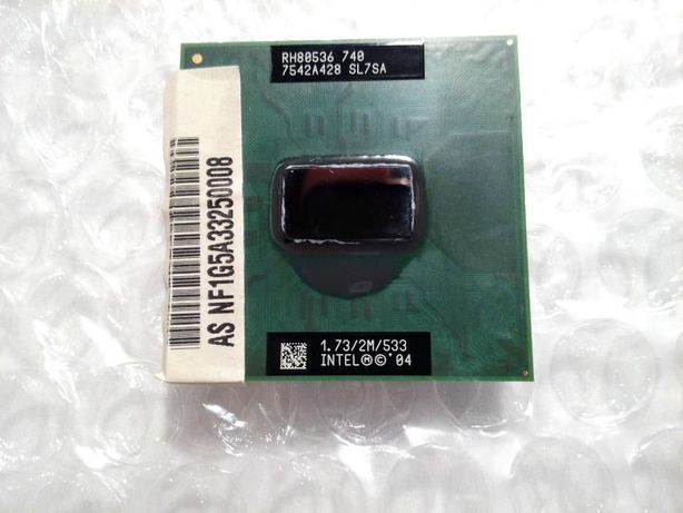 Processador SL7SA-Intel-Pentium-M 740/1/73/2M/533