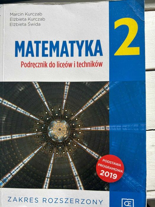 Matematyka 2 - podręcznik