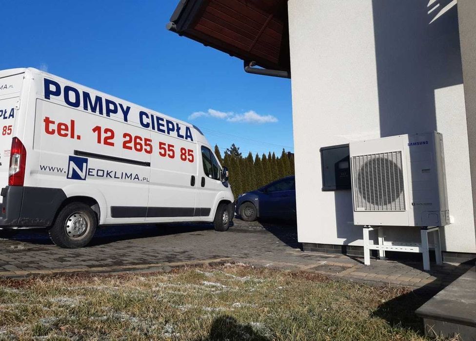 Pompa ciepła. Cena z usługą. Samsung EHS 5kW, R290