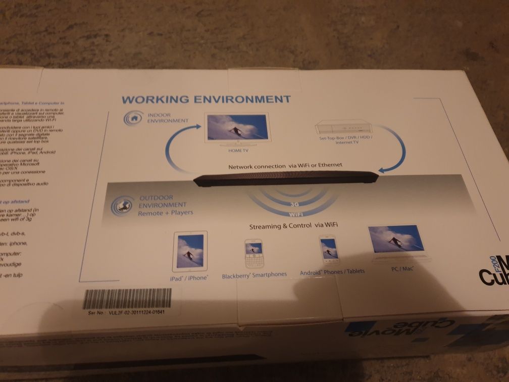 Emtec F200 Movie Cube stream streaming streamer do streamowania