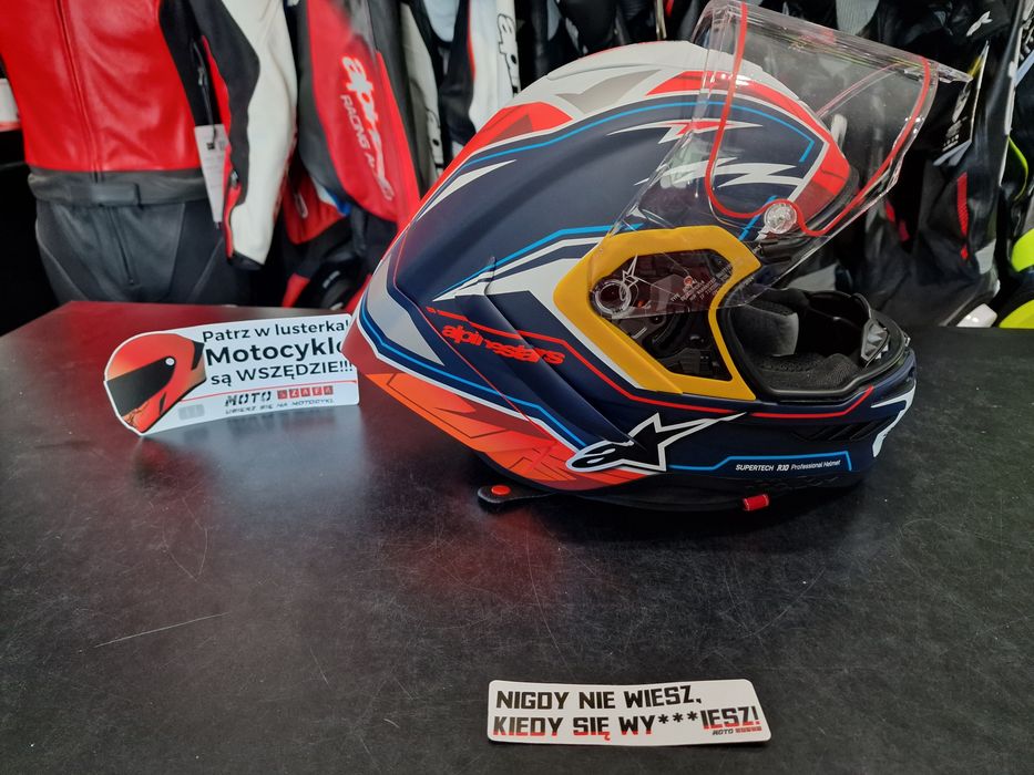 MotoSzafa Kask ALPINESTARS SUPERTECH R10 ACOSTA Limited Edition gratis