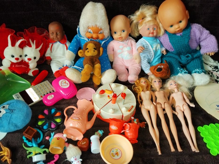 Игрушки для девочки, пупсы+ коляска